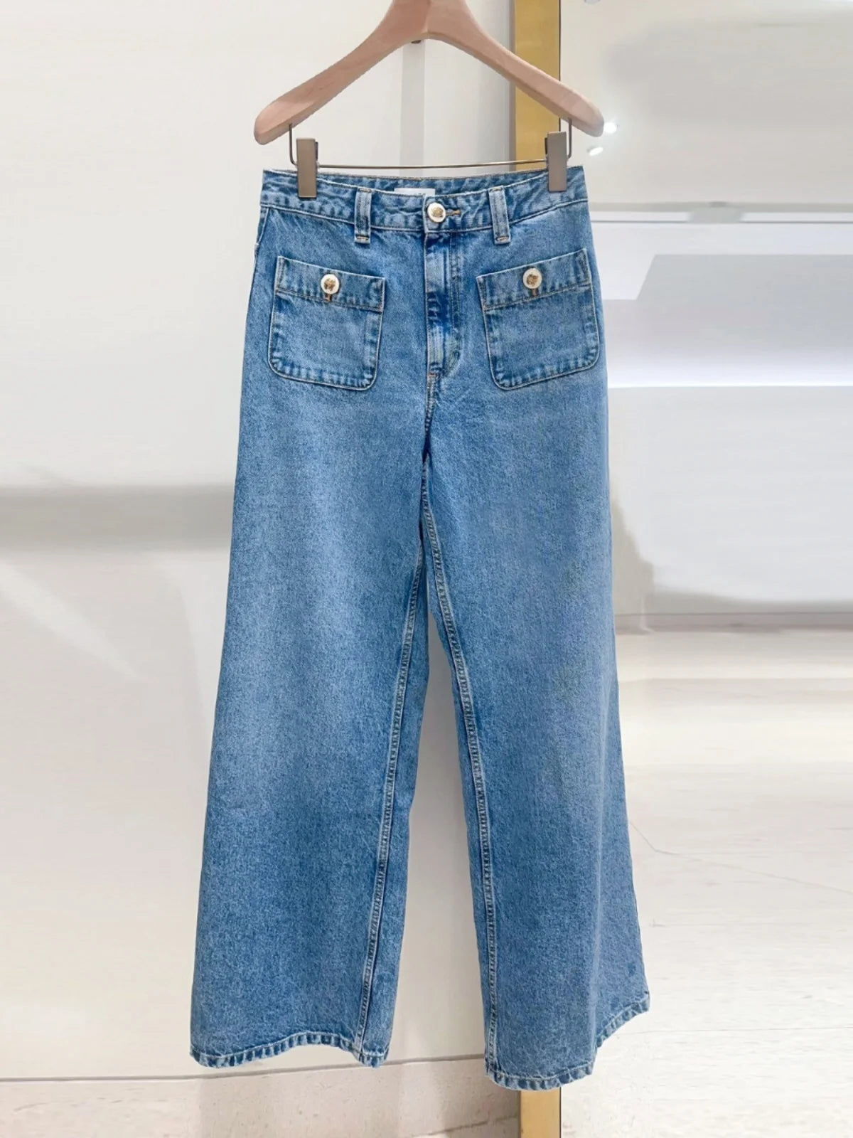 Comfort fit denim jeans perfect for day-to-night wear and casual outings.