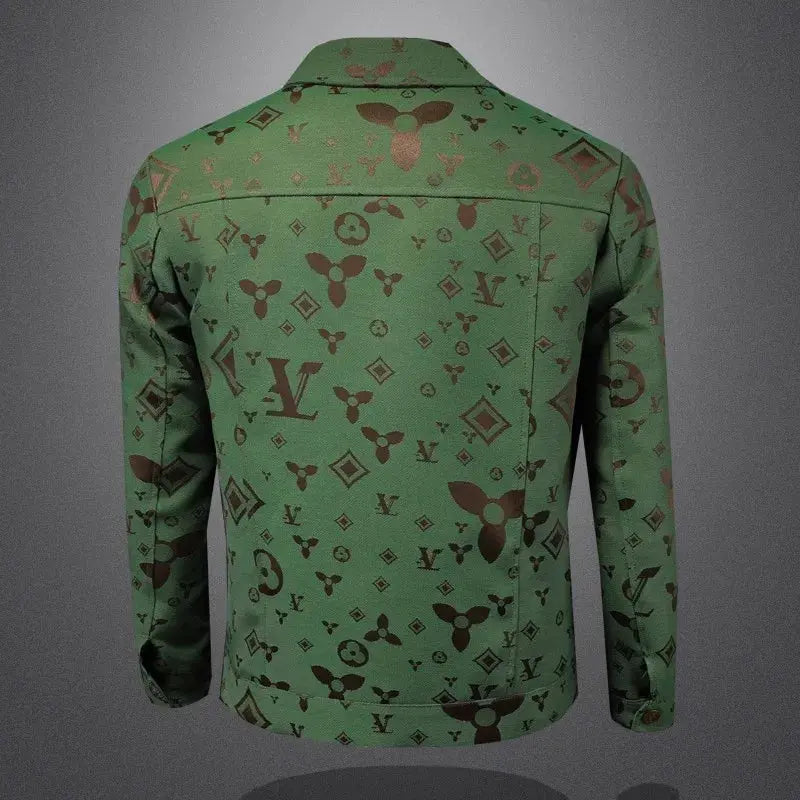 Back view of the Autumn Whisper Jacket highlighting its tailored design and lightweight material.