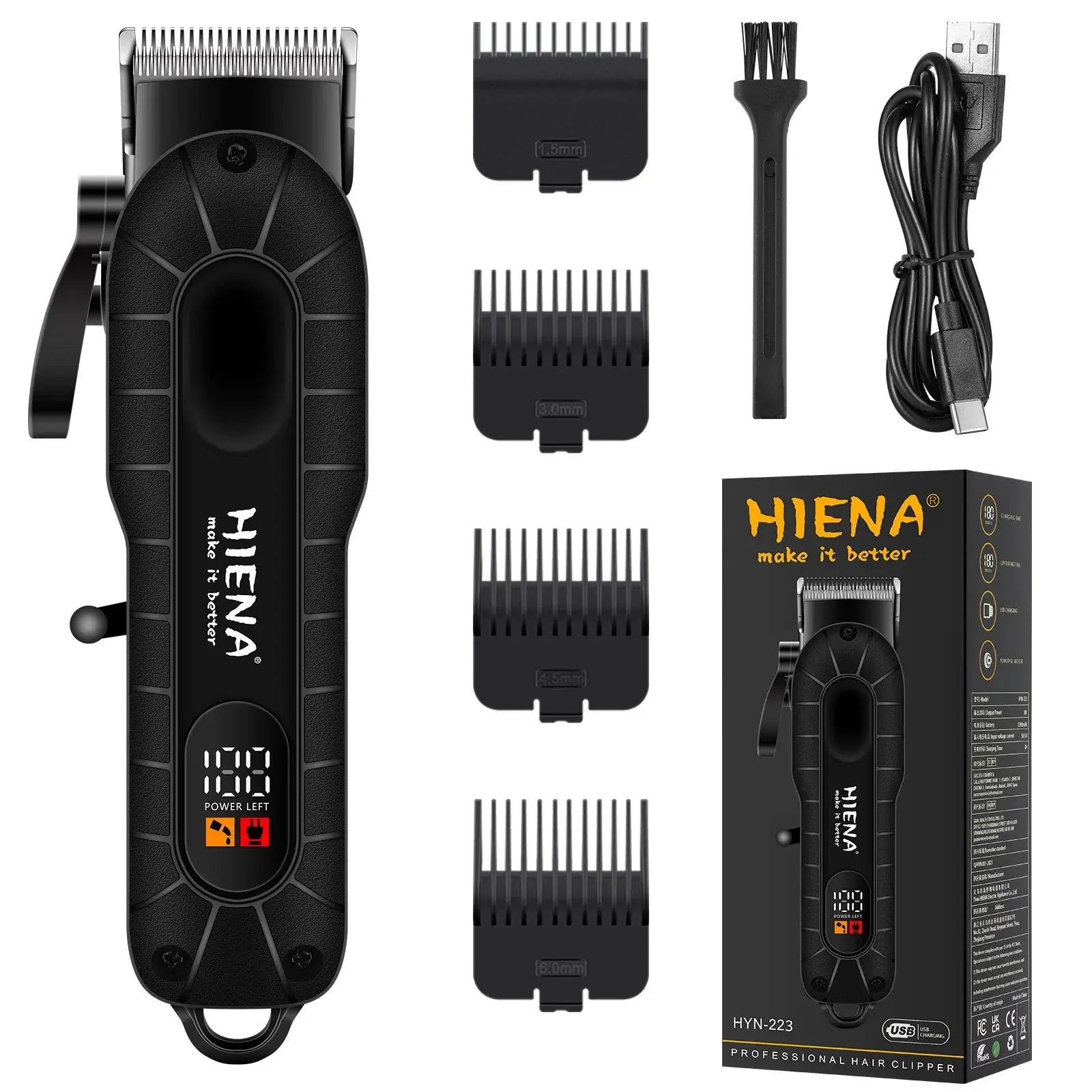Precision Trim shaver with stainless steel blades for effortless grooming experience.