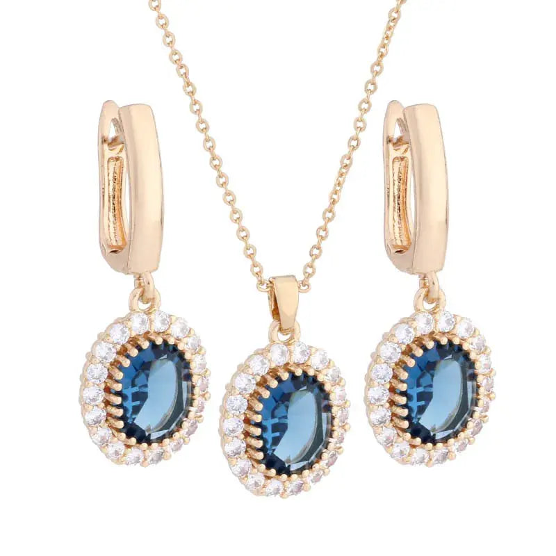 Lightweight copper earrings from the Glimmer in Twilight set, designed for all-night wear.