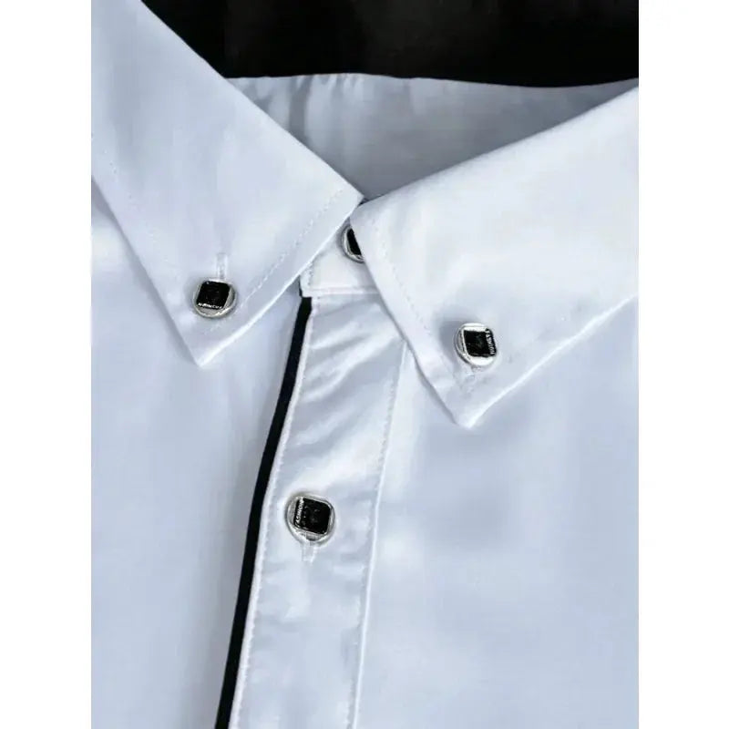Resolute White Shirt styled for modern professional wear in a business setting.