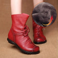 Cozy Enchantment boots with soft plush lining, ideal for all-day comfort during winter.