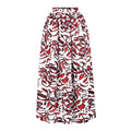 Fashion African National Women Two Piece Set Sexy Slash-neck Long Sleeve Tops +High Slit Maxi Skirt Ladies Suit Africa Clothing