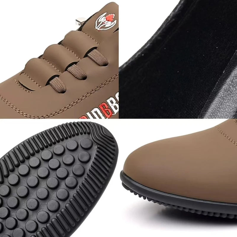 Stylish men's moccasins in cheerful yellow, perfect for summer.