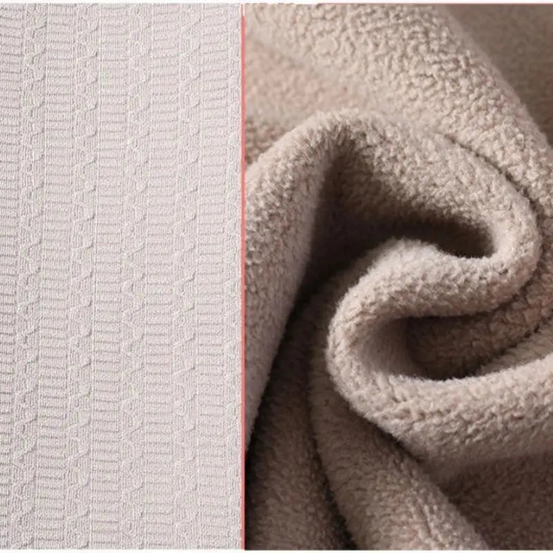 Back view of the Winter's Embrace cardigan highlighting its sleek silhouette.
