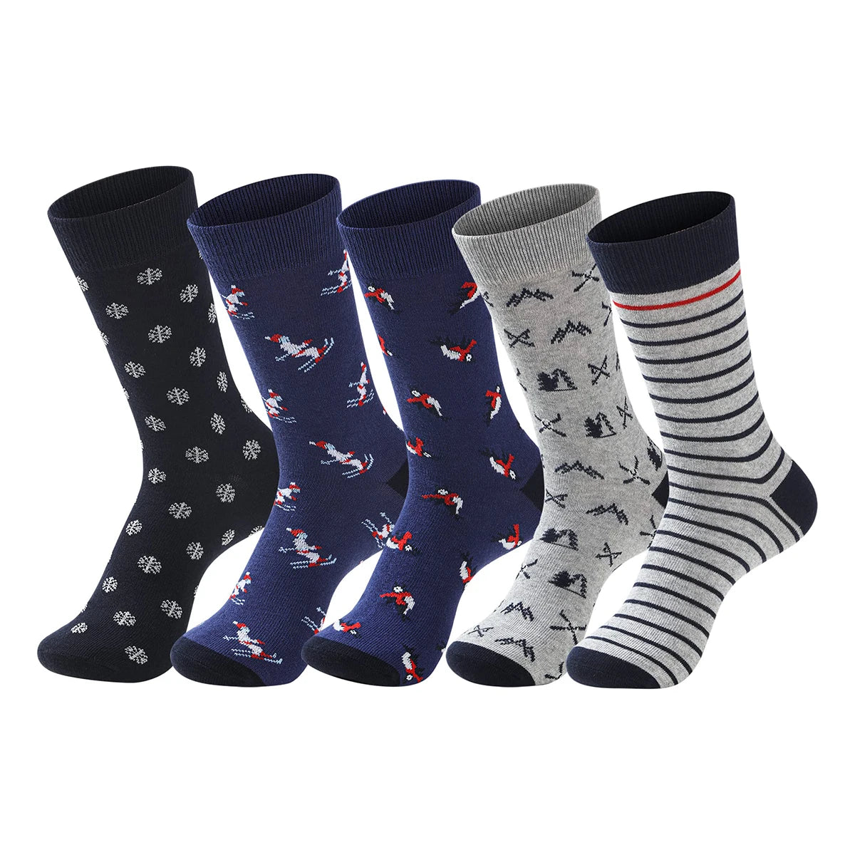Men's fashion socks combining comfort and personality in every step.