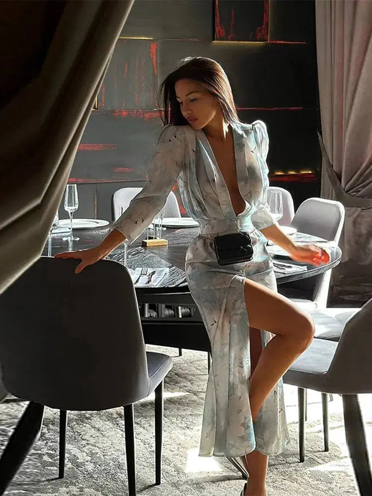 Effortless pullover design of the Midnight Whisper Dress, enhancing natural elegance and mobility.