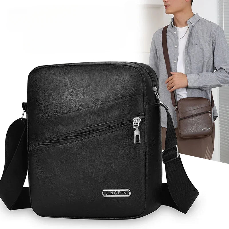 Urban Navigator waterproof nylon messenger bag in sleek bucket shape design for daily commuting