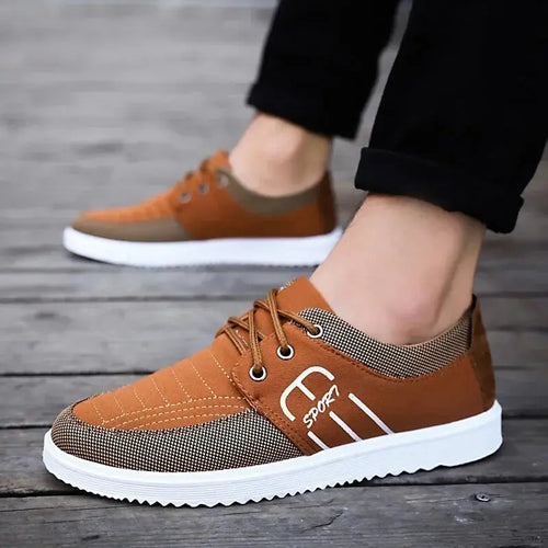 Midnight black Autumn Breeze Canvas Sneakers showcasing a stylish lace-up design and durable rubber soles.