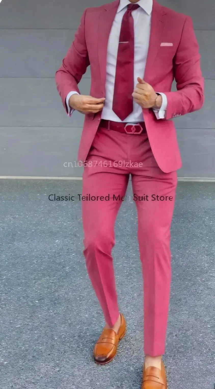 Full view of the all-season suit, perfect for business meetings and special occasions.