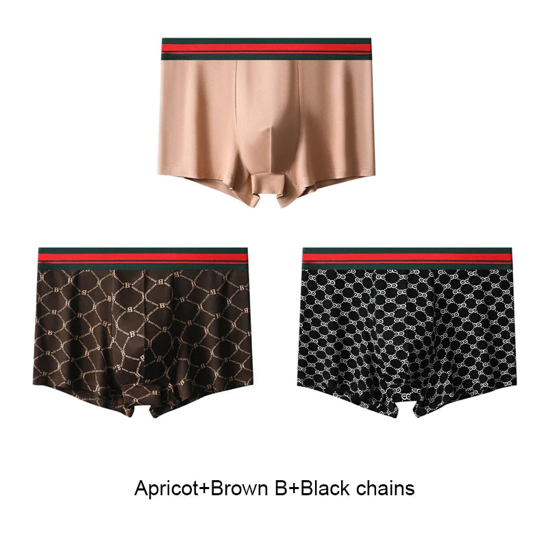 Whisper-Light boxers folded neatly, showcasing the durable fabric and easy care material.