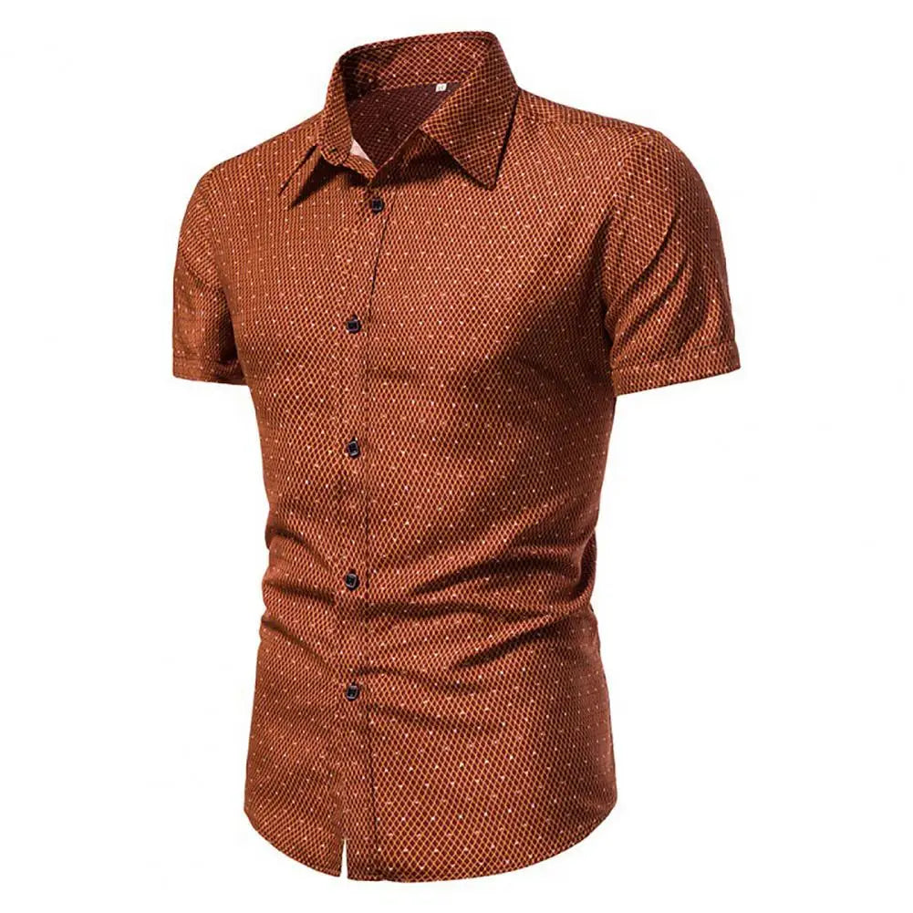 Men's Slim Fit Button Down Shirt