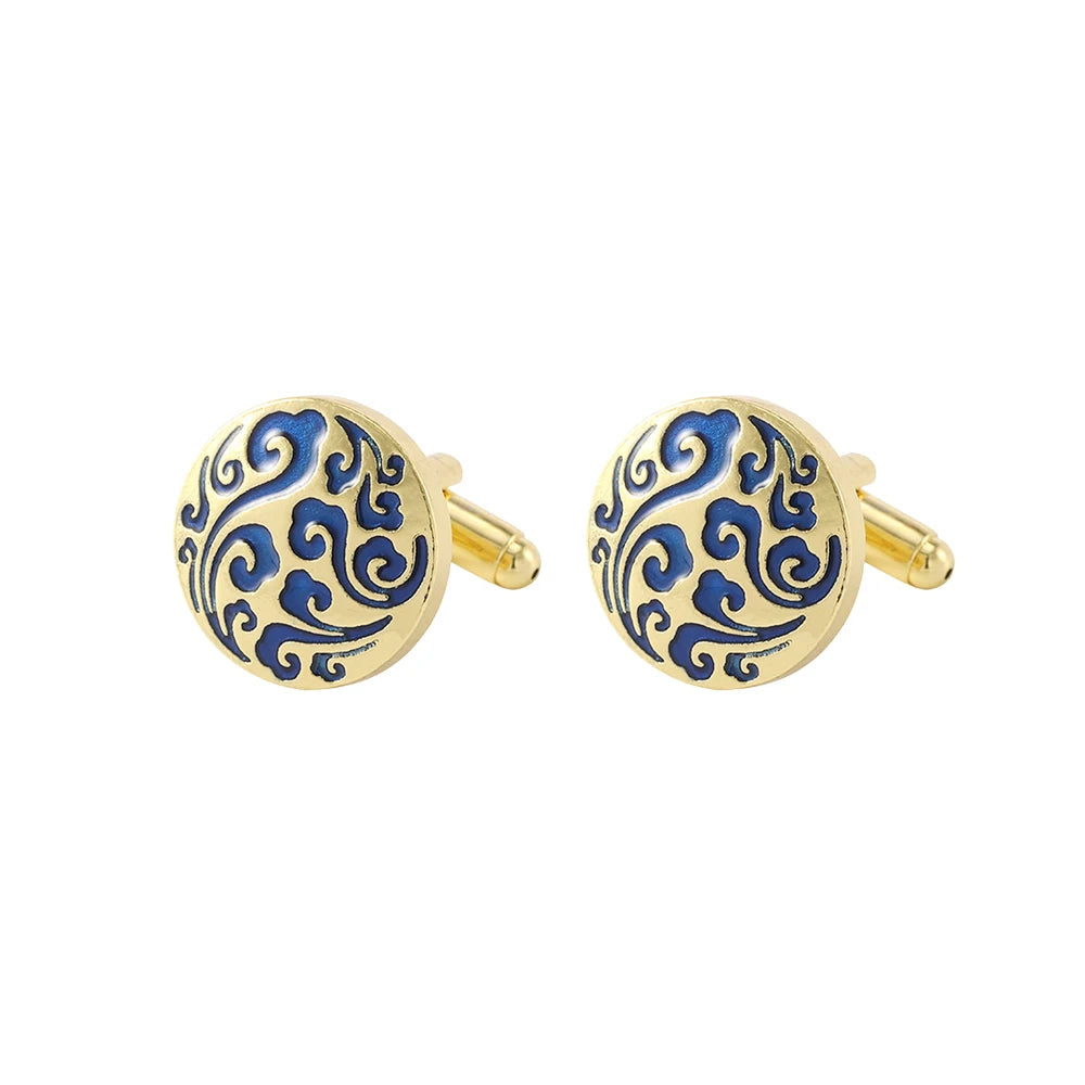 Professional Yin Yang cufflinks ideal for formal events and presentations.
