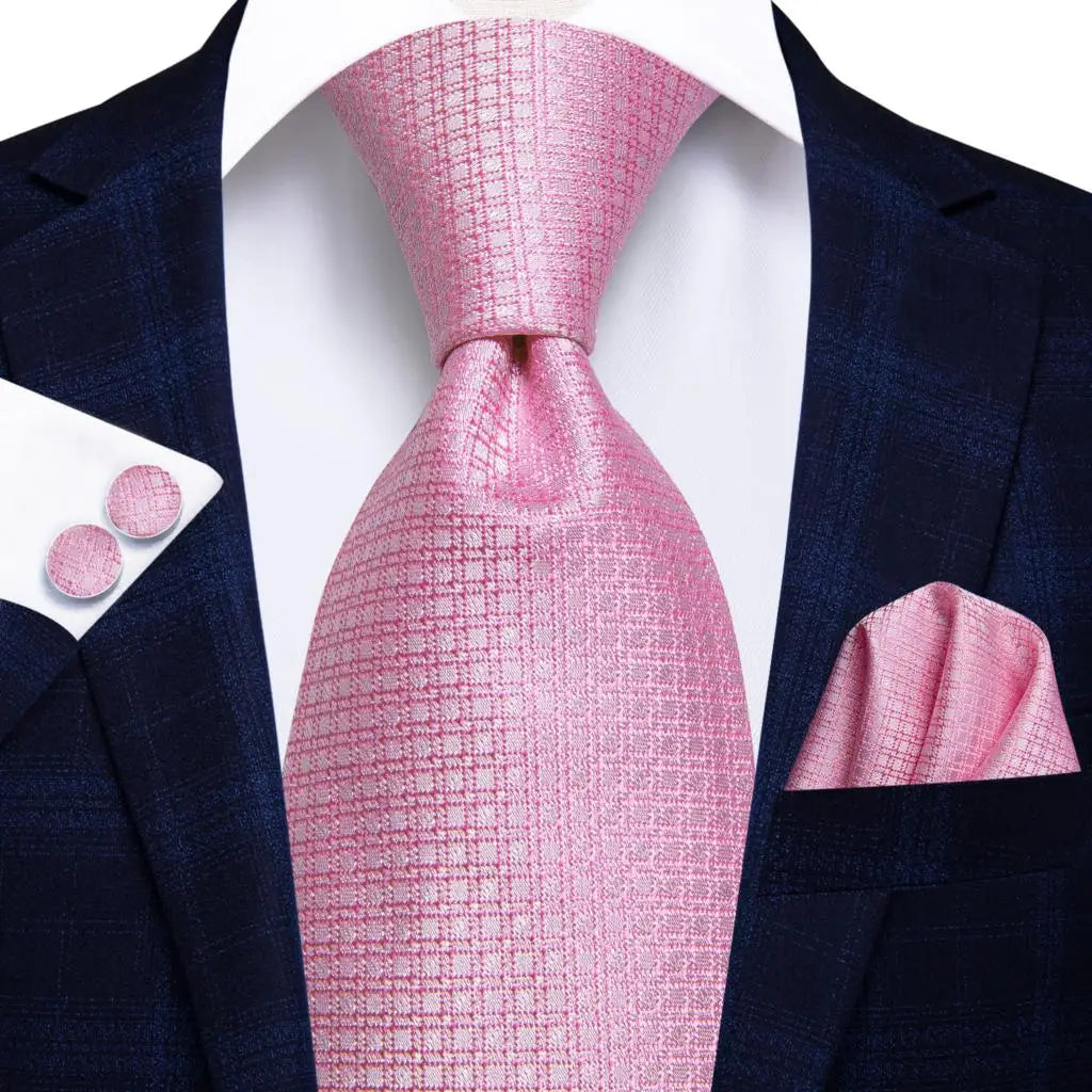 Sophisticated three-piece paisley accessory set for business and special occasion formal wear