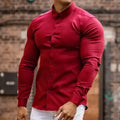 Back view of the polished shirt, highlighting the streamlined design and immaculate finish.