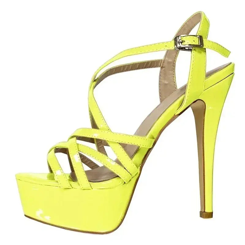 Fashion heels designed for a confident and unhindered stride.