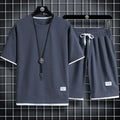Men's Waffle Knit Tracksuit Set