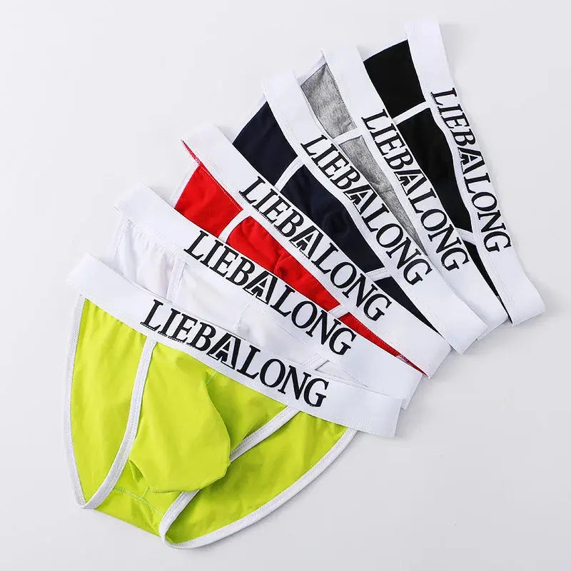 High-cut design of Sculpted Comfort Briefs providing freedom of movement.