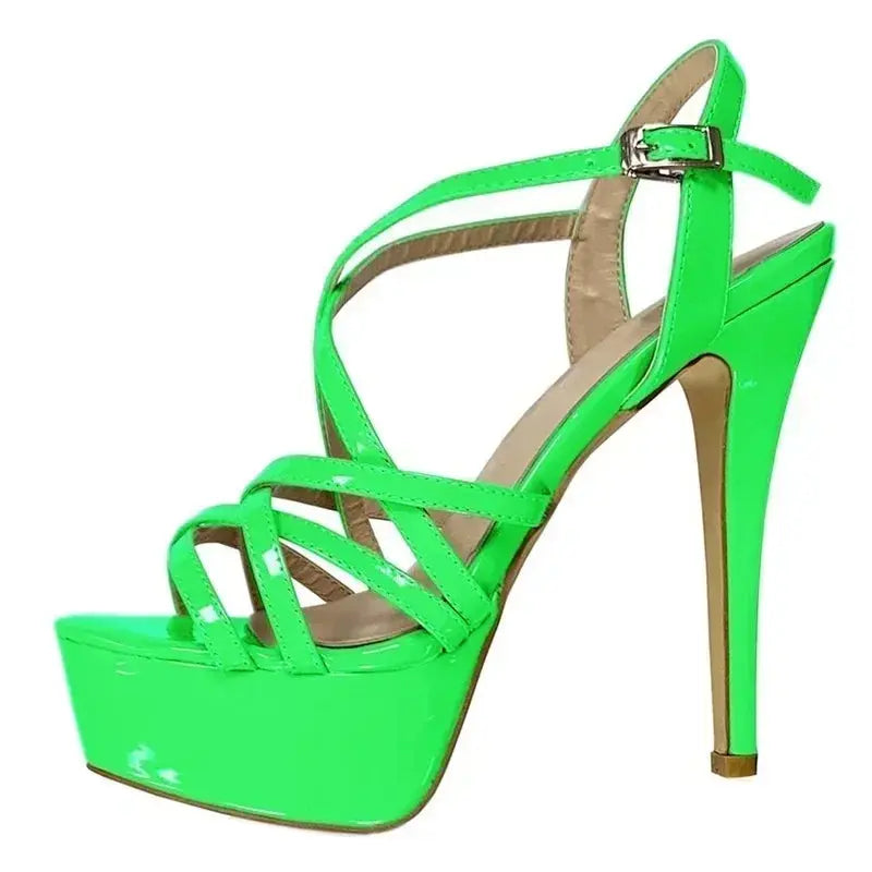 Runway shoes with a confident fit and striking design.