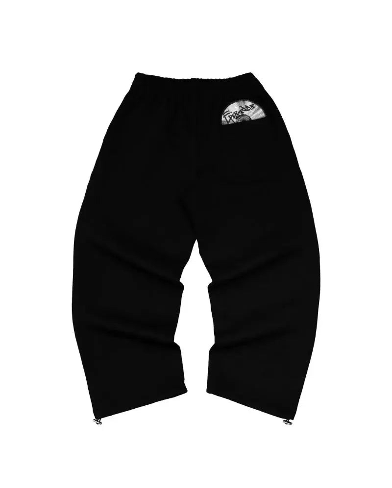 Close-up of Urban Pulse Tracksuit's embroidered pullover, showcasing premium quality and urban fashion.