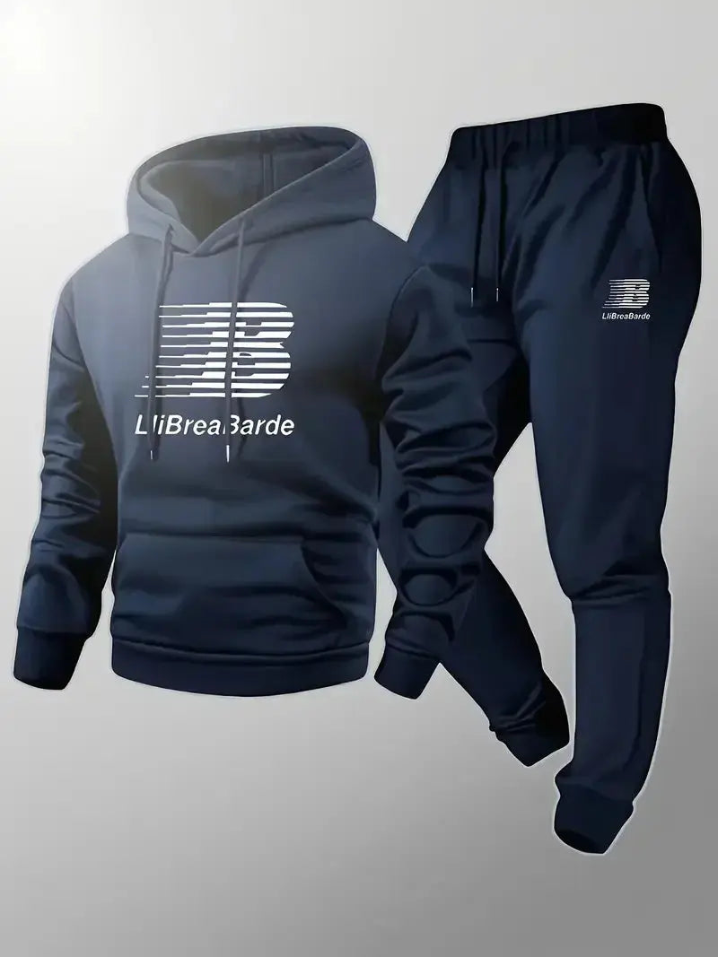 Durable Urban Comfort hoodie set, designed for seamless transitions from gym to casual outings.