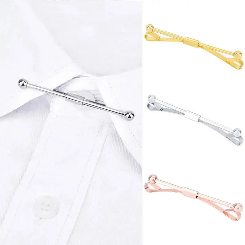 Sleek copper alloy tie clip showcasing classic design for professional poise.