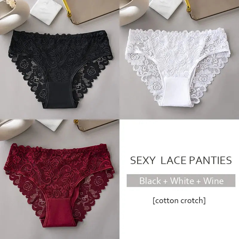 Durable craftsmanship of Whisper-Soft Lace Panties, maintaining beauty through regular wear and washing.