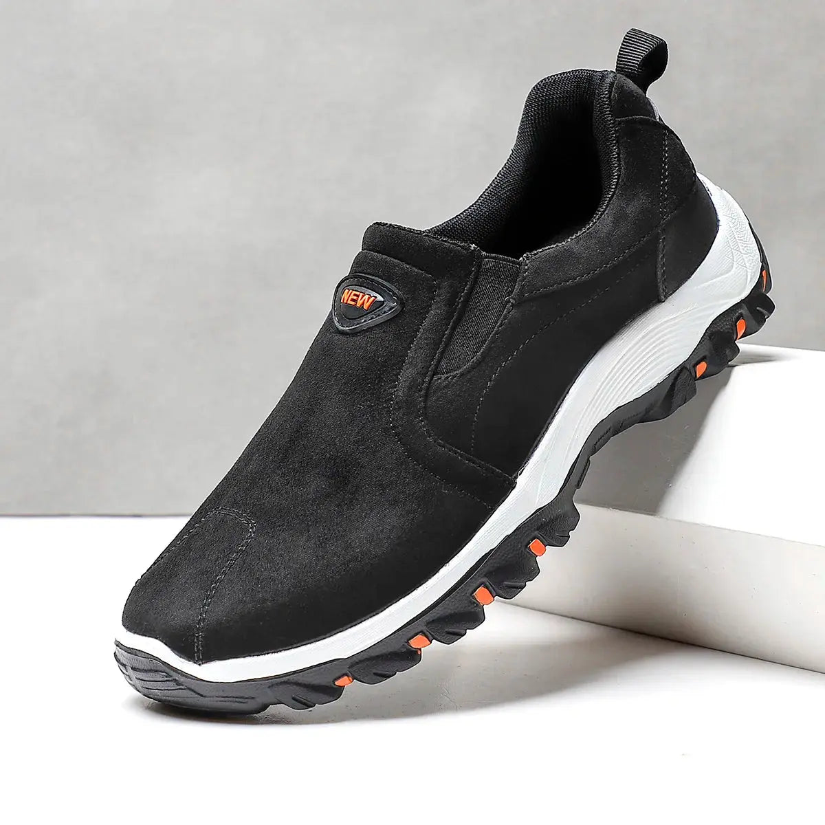 Breathable materials in loafers keep feet cool and dry.