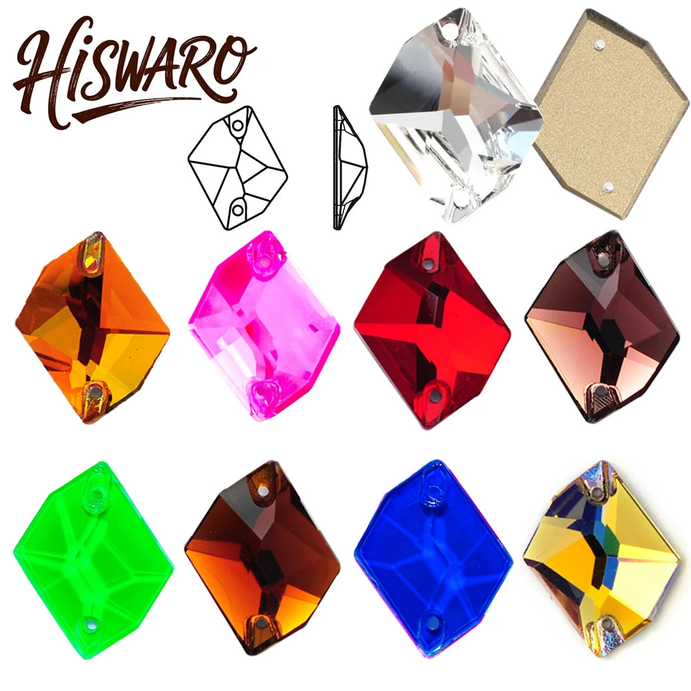 Radiant Rhapsody glass stones in soft pastel colors for DIY fashion projects.