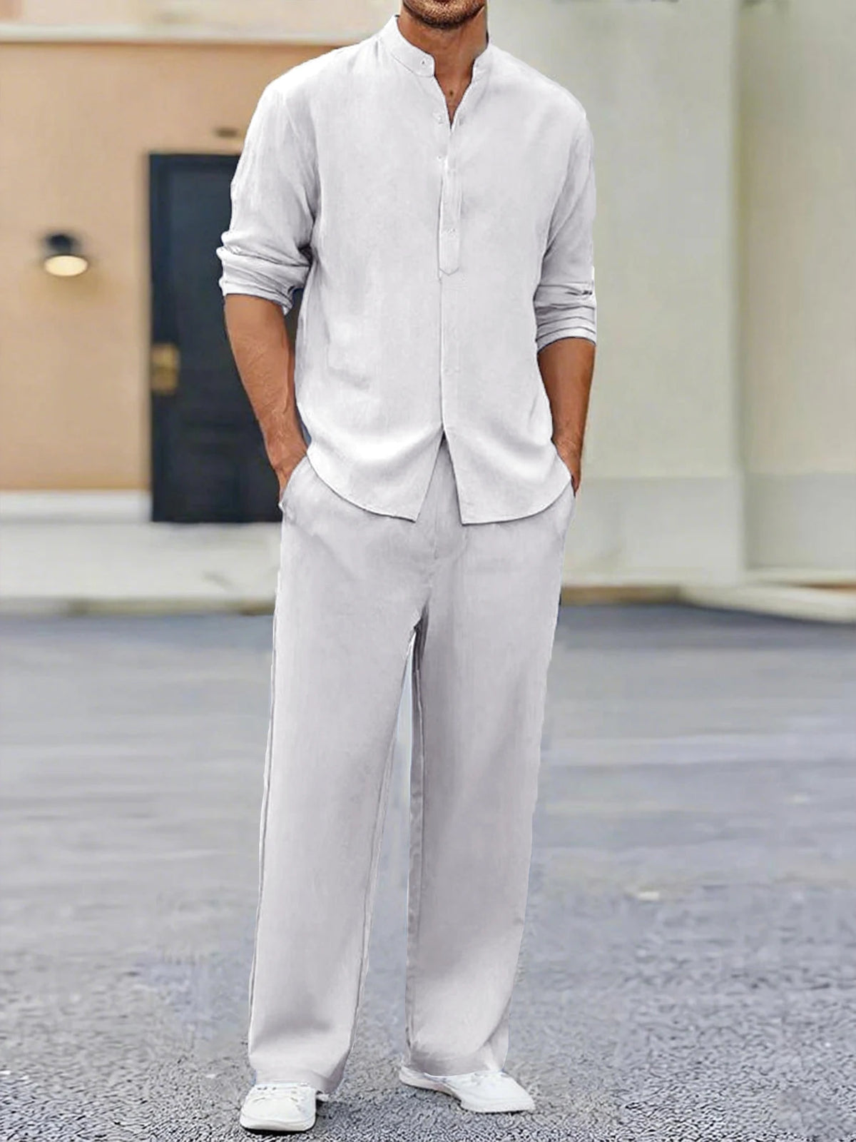 Men's Long Sleeve Loungewear Suit