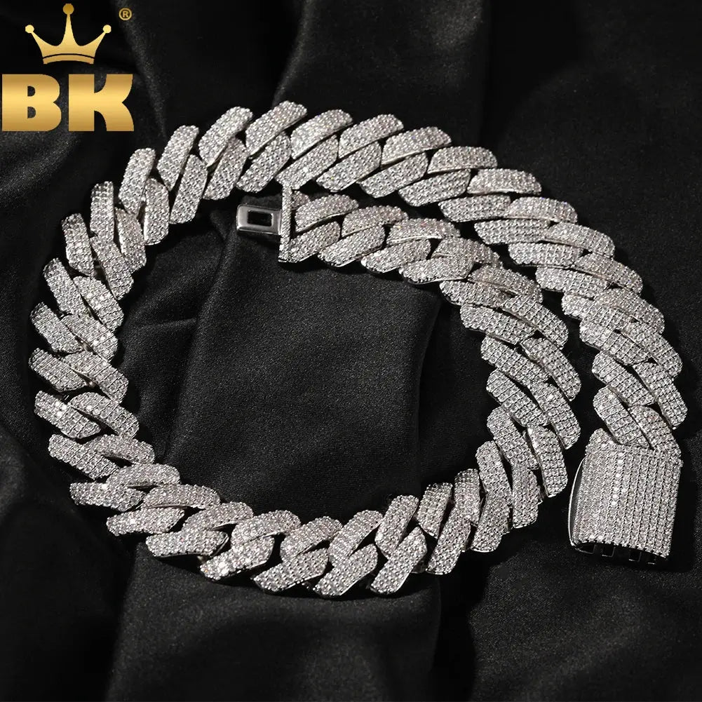 Dazzling 3-row cubic zirconia choker with adjustable clasp, perfect for bold fashion statements.