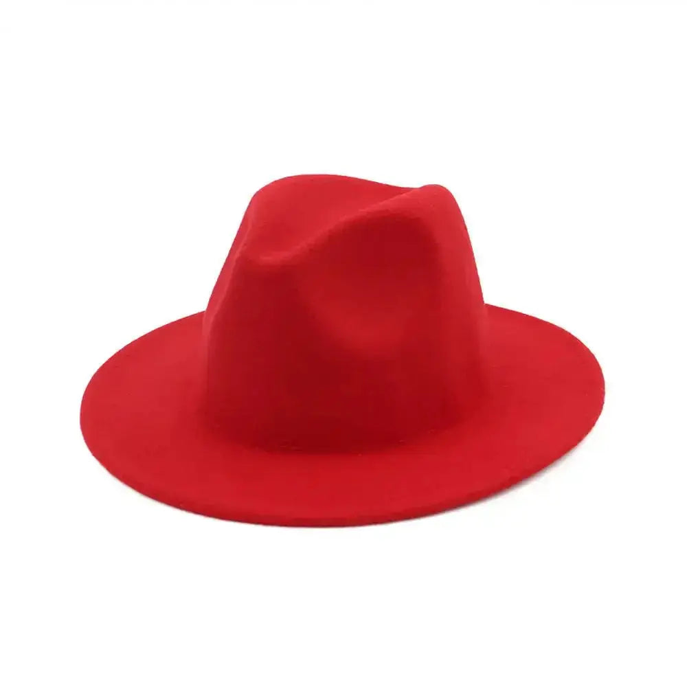 Fashion-forward teal fedora made from high-quality polyester for durability.