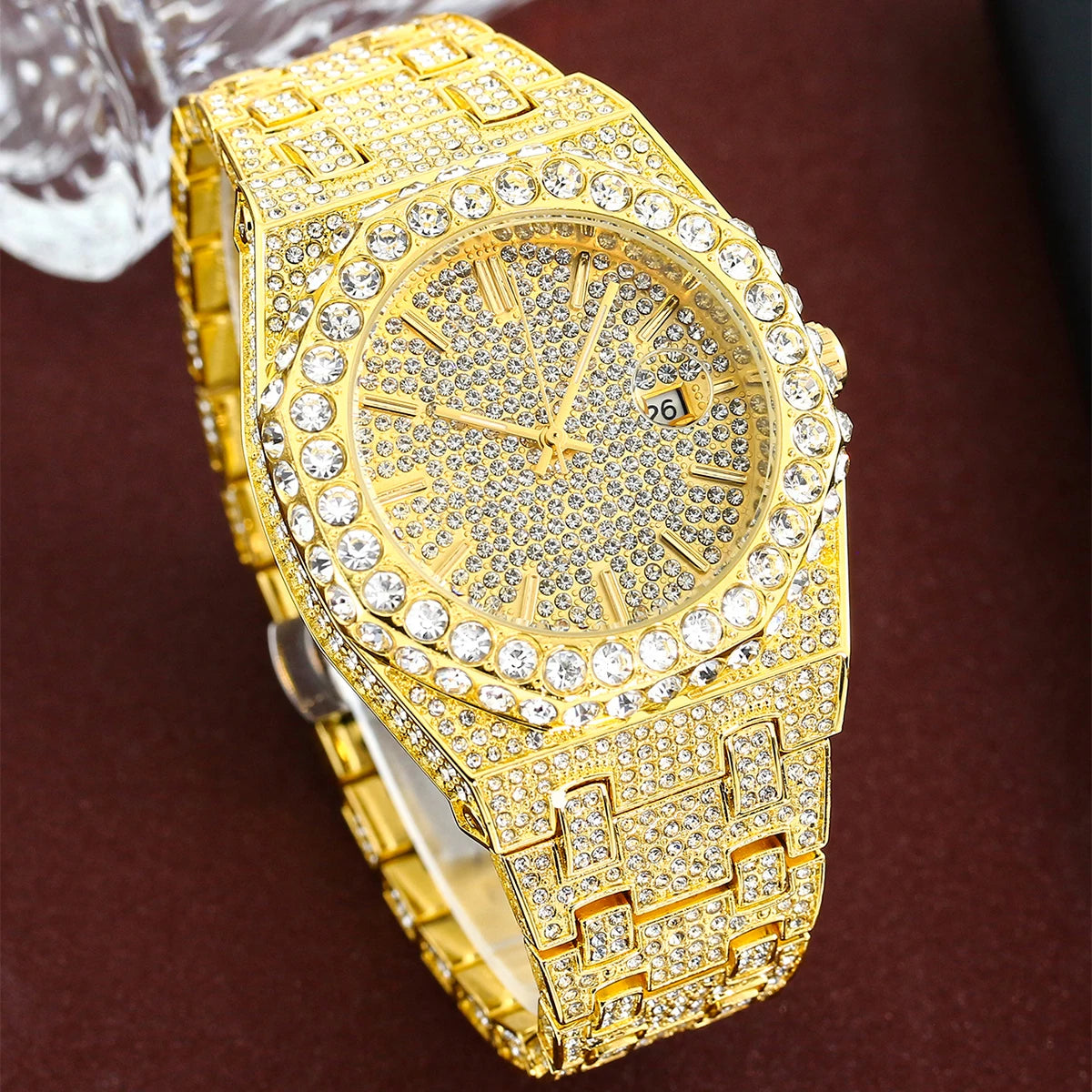 Denvosi men's luxury watch featuring a minimalist design, perfect for both work and celebrations.