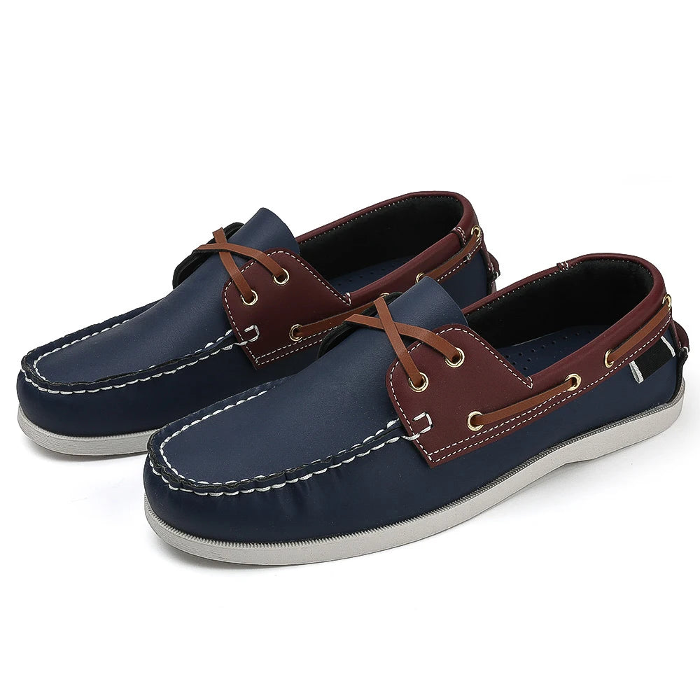 Stride Easy loafers styled with casual trousers for effortless everyday sophistication