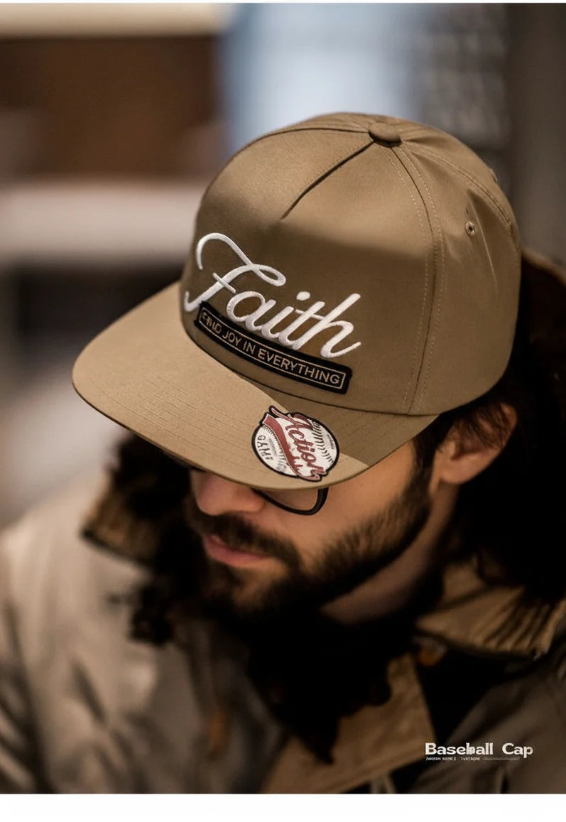 Street Legend cap in classic silhouette with bold embroidered lettering detail
