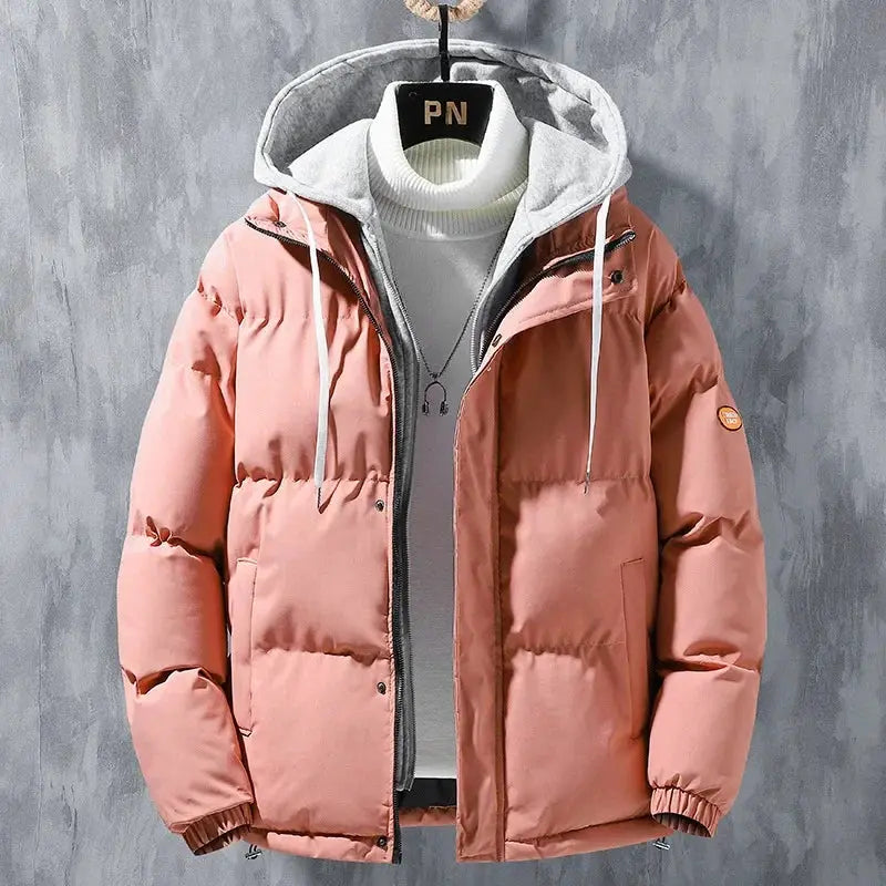 Close-up of the silk-like cotton filling in the Shield of Comfort winter coat.