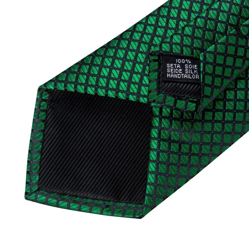 Silk tie draped elegantly, showcasing its sheen and texture.