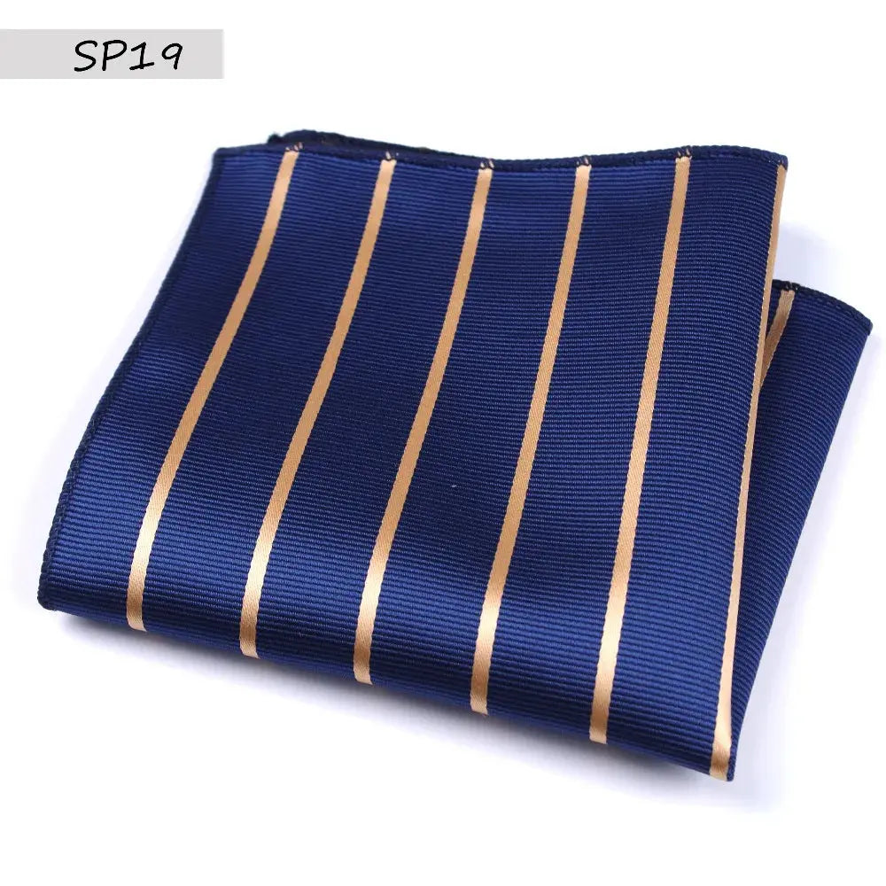 Luxurious feel pocket square, ideal for important business meetings.