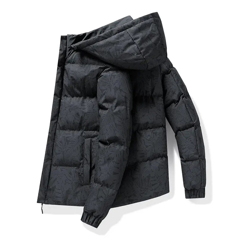 Close-up of the warm, padded interior of the Brisk Winter Wanderer coat, showcasing insulation materials.