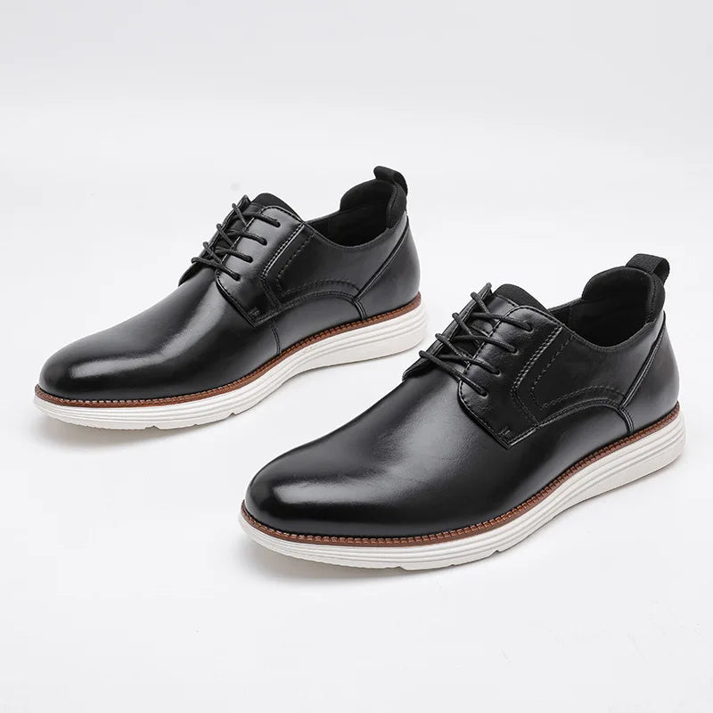 Breathable patent leather dress mules in extended sizes showing glossy finish and comfortable slip-on design