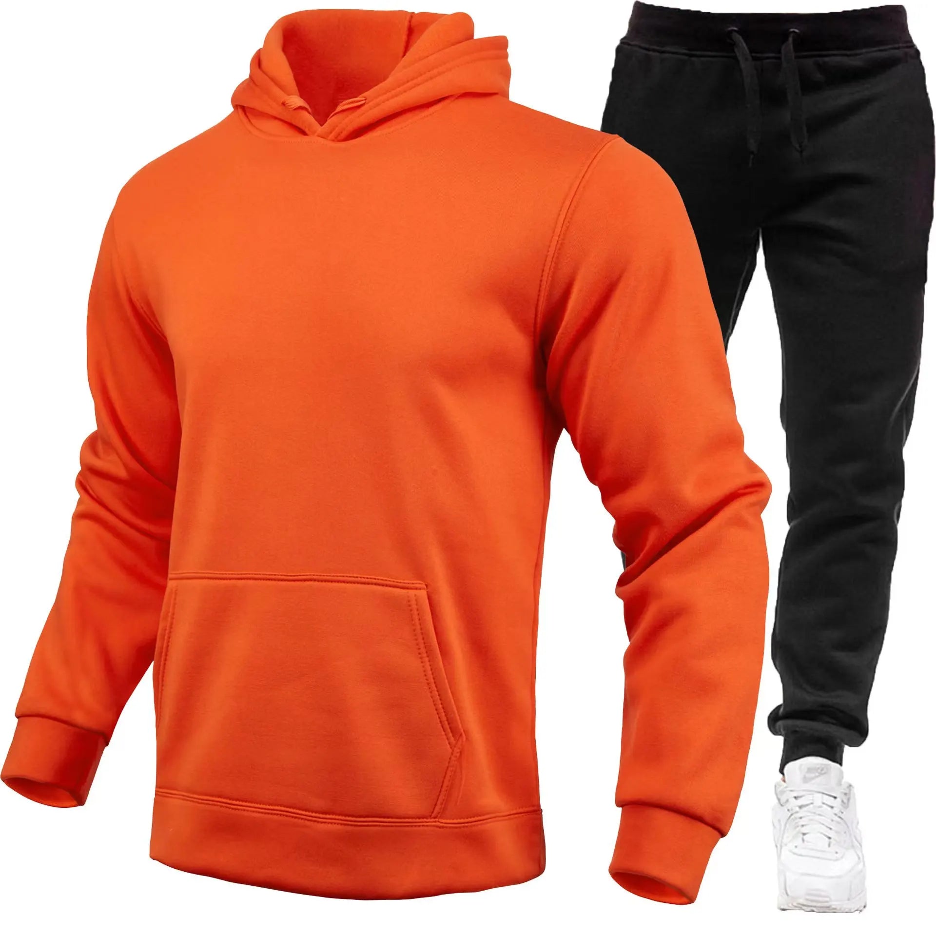 Women's hoodie from the tracksuit set, designed for both athletic and casual wear.