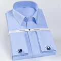 Back view of a white shirt highlighting its sleek and streamlined appearance.
