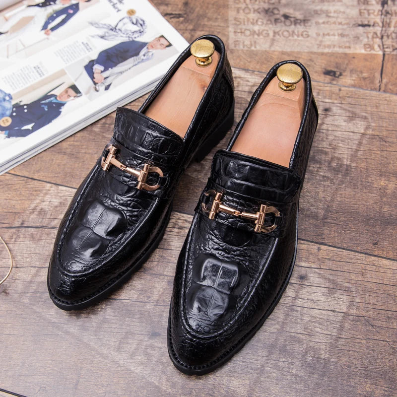 Men's loafers in sleek design, perfect for business casual attire.
