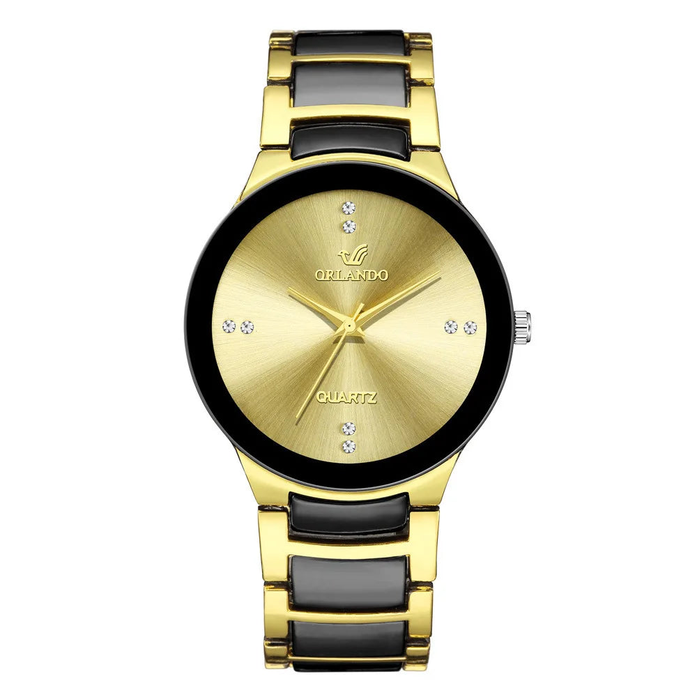 Casual yet elegant wristwatch perfect for both grand evenings and everyday wear.