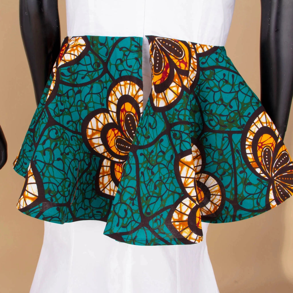 Dashiki Couple African Matching Outfits – Ankara Party Dress & Men's Top