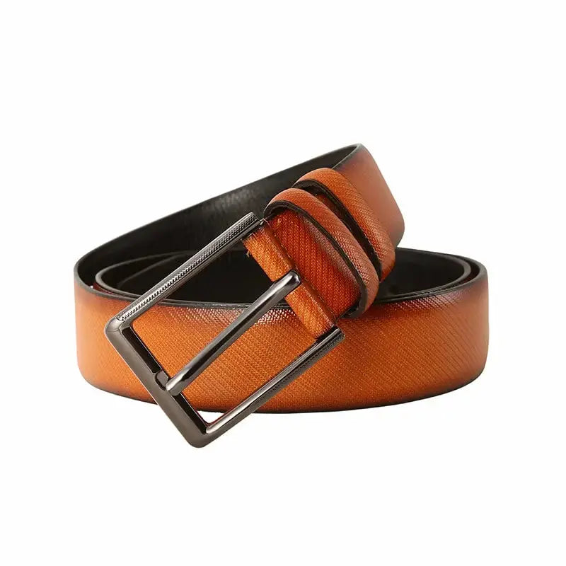 Men's fashion belt in black, perfect for enhancing any wardrobe.