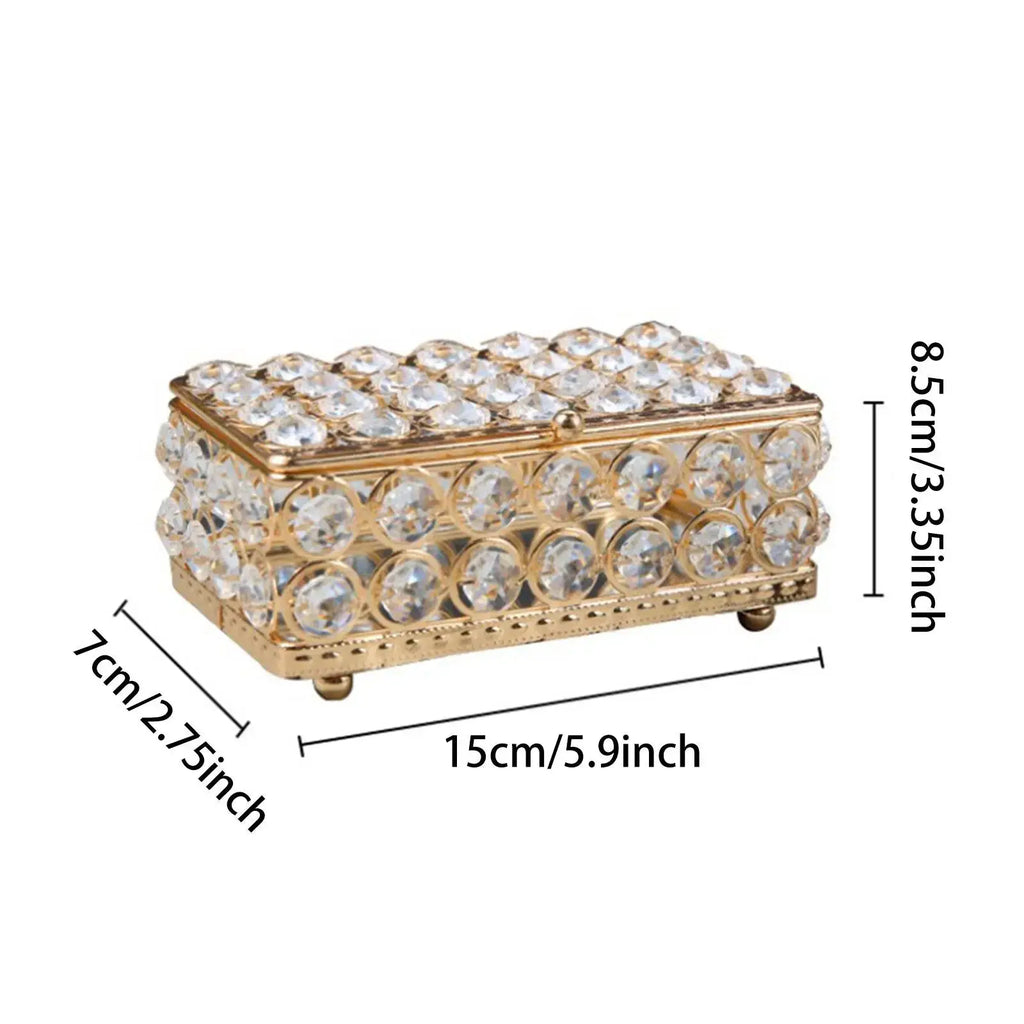 Cherished Keepsakes Box with lid, perfect for organizing trinkets and keepsakes.