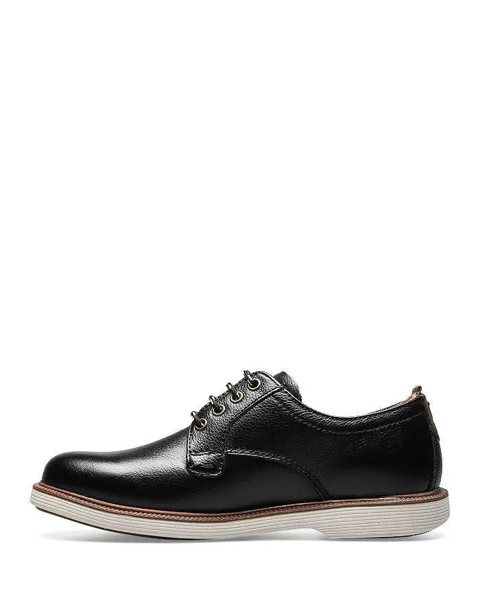 Cognac brown oxford dress shoe with cushioned footbed for all-day comfort and support