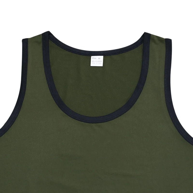 Durable and breathable tank top, perfect for hot summer days.