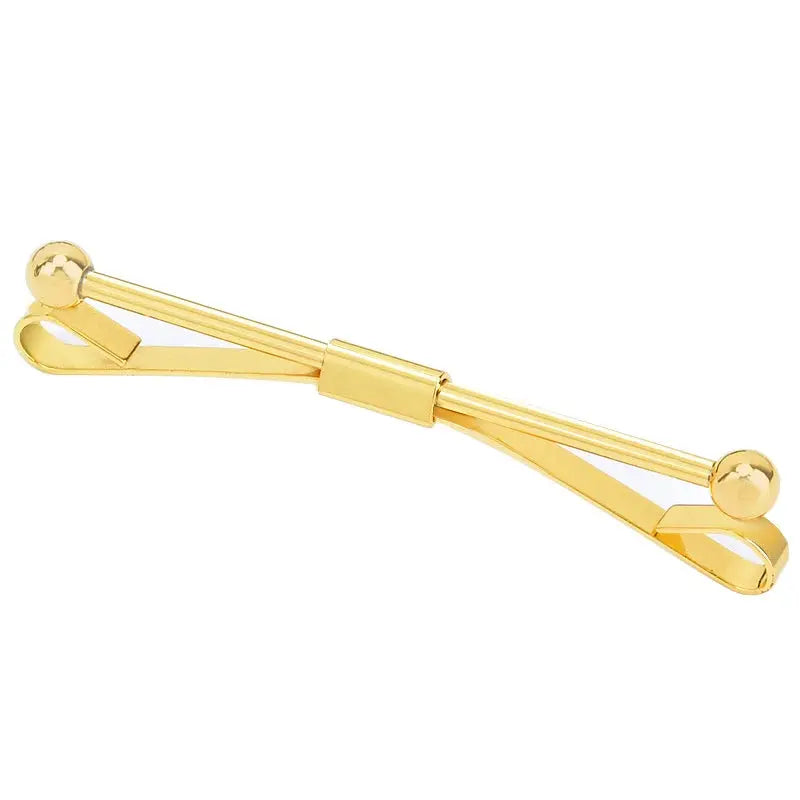 Premium tie clip featuring subtle detailing for a refined professional appearance.